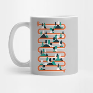 foxy stripes Mug